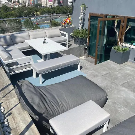 Penthouse Complex 5 Apartments Bucharest Exterior photo